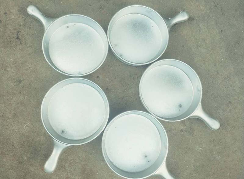 苏州铝制小奶锅平底锅
